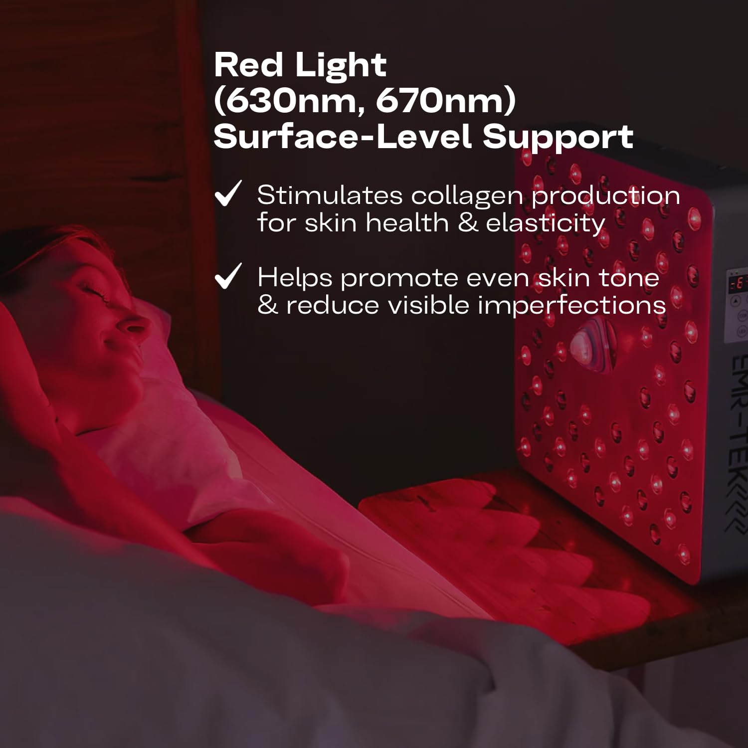 Amazon.com: EMR-TEK Firedragon Pro Red Light Therapy Panel for